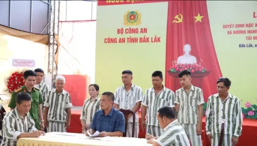ĐẮK LẮK: Trao cơ hội để làm lại cuộc đời