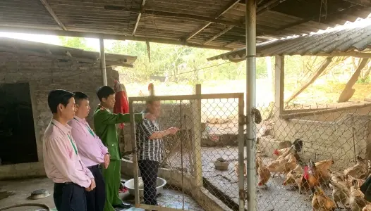 PHÚ THỌ: Công an xã Đan Thượng chung tay hỗ trợ người tái hòa nhập cộng đồng tiếp cận vay vốn, ổn định cuộc sống