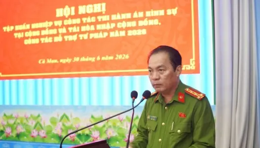 CÀ MAU: Tập huấn nghiệp vụ, sẵn sàng thực thi Luật Thi hành án hình sự