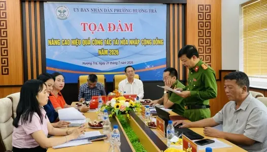 ĐÀ NẴNG: phường Hương Trà tọa đàm nâng cao hiệu quả công tác tái hòa nhập cộng đồng - Lan tỏa những giá trị nhân văn