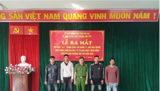 GIA LAI: Ra mắt mô hình “5+1” đồng hành cùng người hoàn lương, lan tỏa giá trị nhân văn trong công tác tái hòa nhập cộng đồng