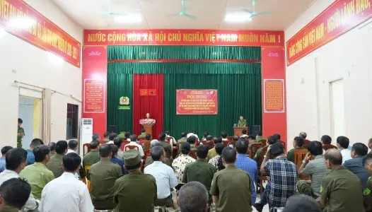 BẮC NINH: Công an phường Tiền Phong tổ chức tập huấn công tác quản lý, tuyên truyền, phổ biến pháp luật và hỗ trợ vay vốn đối với người tái hòa nhập cộng đồng