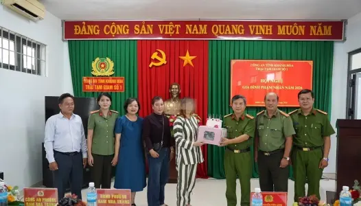 KHÁNH HOÀ: Trại tạm giam số 1, tổ chức Hội nghị gia đình phạm nhân năm 2026.