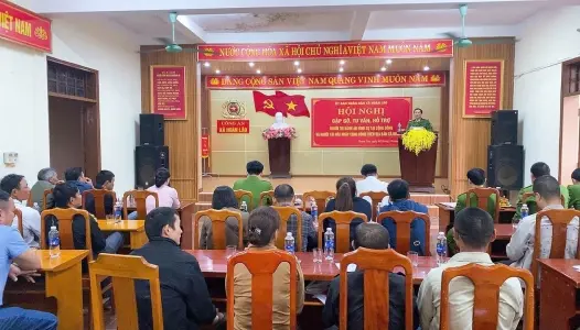 QUẢNG TRỊ: Gặp mặt, hỗ trợ và tư vấn dành cho các trường hợp đang thi hành án tại cộng đồng và những người chấp hành xong án phạt tù trở về địa phương