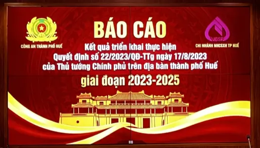 TP HUẾ: Phát huy hiệu quả Quyết định 22, hỗ trợ người chấp hành xong án phạt tù tái hòa nhập cộng đồng