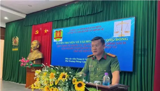 KHÁNH HOÀ: Cơ quan thi hành án hình sự Công an tỉnh Khánh Hòa tổ chức tuyên truyền pháp luật, hỗ trợ tái hòa nhập cộng đồng và tư vấn việc làm cho người chấp hành xong án phạt tù tái hoà nhập cộng đồng