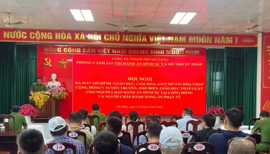 ĐÀ NẴNG: Mô hình dân vận khéo “Giáo dục, cảm hóa, giúp đỡ tái hòa nhập cộng đồng”