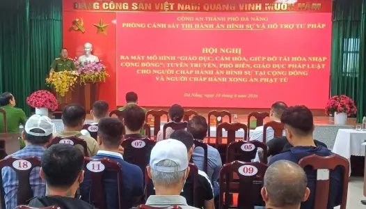 ĐÀ NẴNG: Ra mắt mô hình “Giáo dục, cảm hóa, giúp đỡ tái hòa nhập cộng đồng” tại phường Hòa Cường