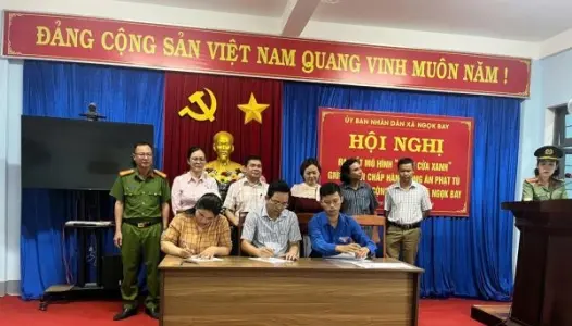 QUẢNG NGÃI: Xã Ngọk Bay ra mắt mô hình “Cánh cửa xanh” đồng hành cùng người chấp hành xong án phạt tù tái hòa nhập cộng đồng