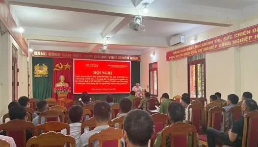 SƠN LA: Tuyên truyền phổ biến giáo dục pháp luật về tín dụng đối với người sau cai nghiện ma túy, người chấp hành xong án phạt tù